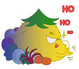 Cute Tumpeng sticker #12279079