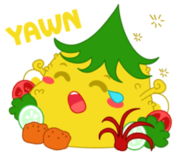 Cute Tumpeng sticker #12279082