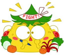 Cute Tumpeng sticker #12279085