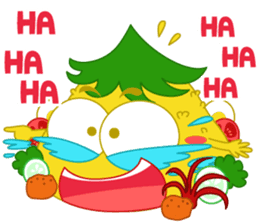 Cute Tumpeng sticker #12279086