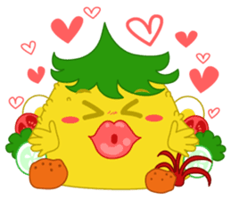 Cute Tumpeng sticker #12279089