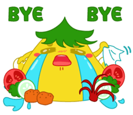 Cute Tumpeng sticker #12279091