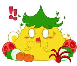 Cute Tumpeng sticker #12279094