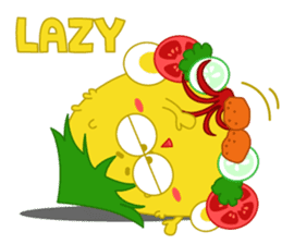 Cute Tumpeng sticker #12279095