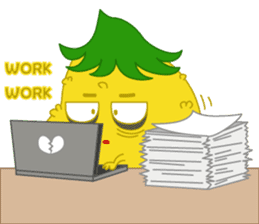 Cute Tumpeng sticker #12279100