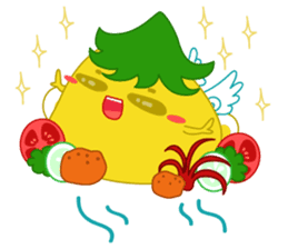 Cute Tumpeng sticker #12279101