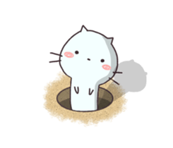 Pure cat sticker #12279182