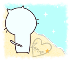 Pure cat sticker #12279217