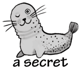 40 of the harbor seal countenance sticker #12279630