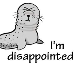 40 of the harbor seal countenance sticker #12279649