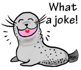 40 of the harbor seal countenance sticker #12279662