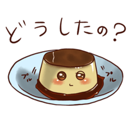 Greedy pudding sticker #12279846