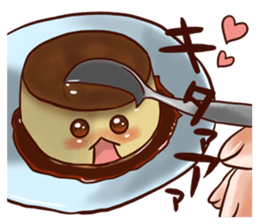 Greedy pudding sticker #12279848