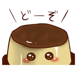 Greedy pudding sticker #12279855