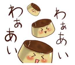 Greedy pudding sticker #12279859