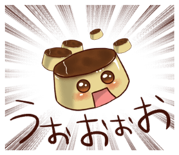 Greedy pudding sticker #12279865