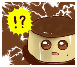 Greedy pudding sticker #12279868