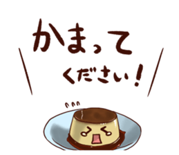 Greedy pudding sticker #12279869