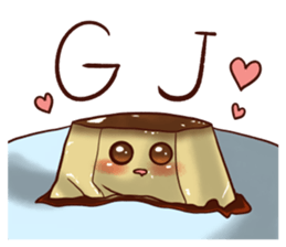 Greedy pudding sticker #12279873