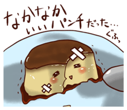 Greedy pudding sticker #12279874