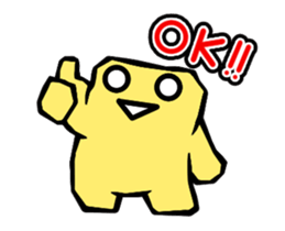 moving croutons sticker sticker #12280166