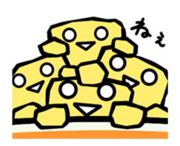 moving croutons sticker sticker #12280188