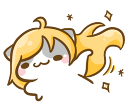 cat-coming3 sticker #12280202