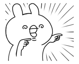 Animation smiley rabbit sticker #12280239