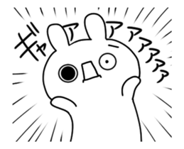 Animation smiley rabbit sticker #12280243