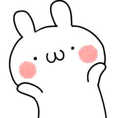 Animation smiley rabbit