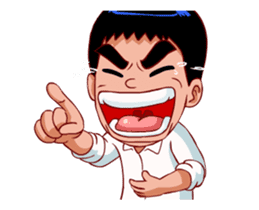 SUGOI!! (Happy man Animate) sticker #12280620