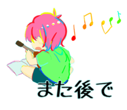 Mandolin girls sticker #12280753