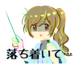 Mandolin girls sticker #12280768