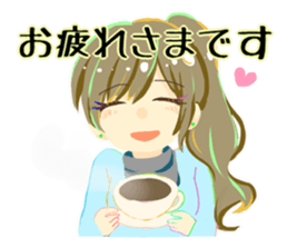 Mandolin girls sticker #12280770