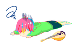 Mandolin girls sticker #12280781