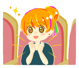 Mandolin girls sticker #12280784