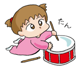 A baby's everyday life sticker #12280833