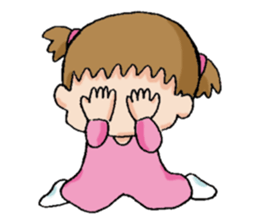 A baby's everyday life sticker #12280834