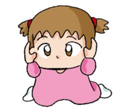 A baby's everyday life sticker #12280835