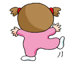 A baby's everyday life sticker #12280847