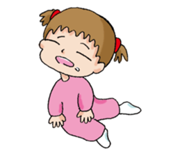 A baby's everyday life sticker #12280851