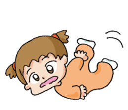 A baby's everyday life sticker #12280860
