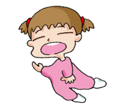 A baby's everyday life sticker #12280862