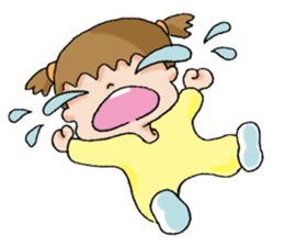 A baby's everyday life sticker #12280868