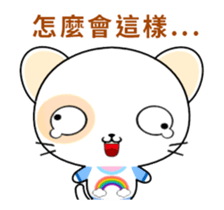 Round Cat-Animated Stickers-Part1 sticker #12280875