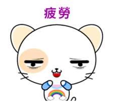 Round Cat-Animated Stickers-Part1 sticker #12280876