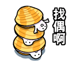 mr.clam sticker sticker #12281066