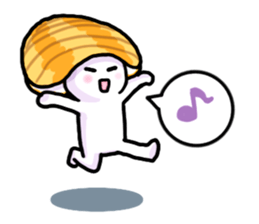 mr.clam sticker sticker #12281084