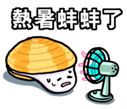 mr.clam sticker sticker #12281087