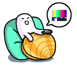 mr.clam sticker sticker #12281096